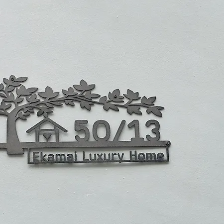New Ekamai Thonglor Luxury Home Near 711, Bts, Mall Bangkok Exterior foto